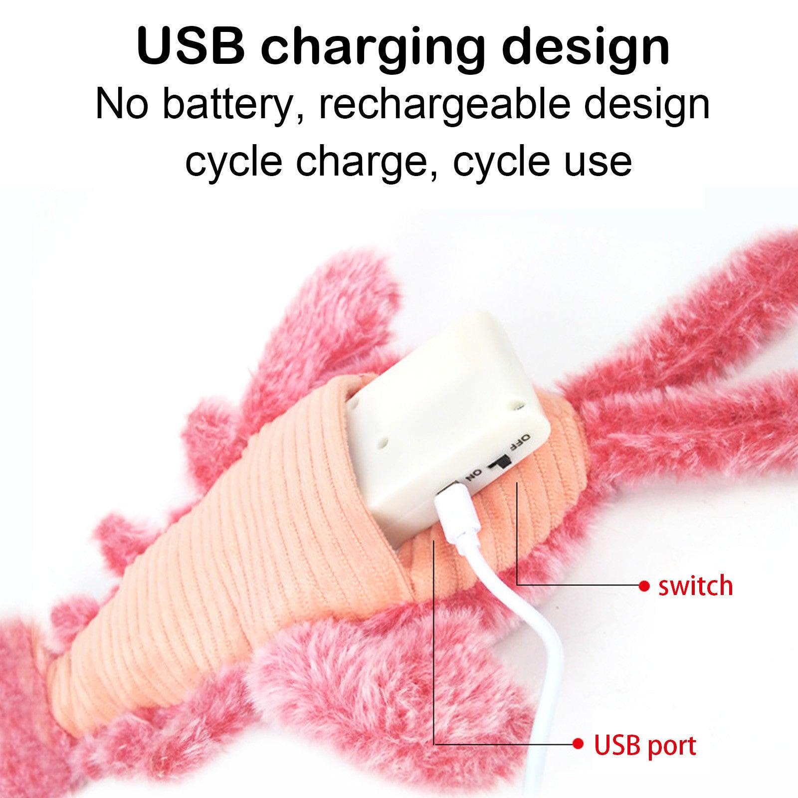 Electric Jumping Shrimp Cat Toy - Wendy Pet Shop