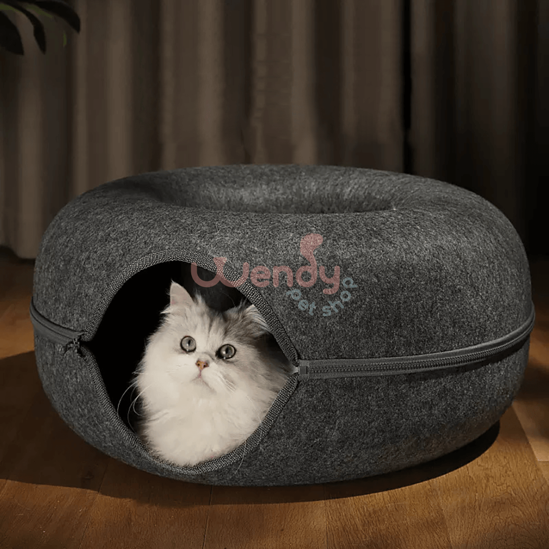 10% OFF - 2X "Hide-and-seek" Wendy Cat Tunnel Bed - Wendy Pet Shop 