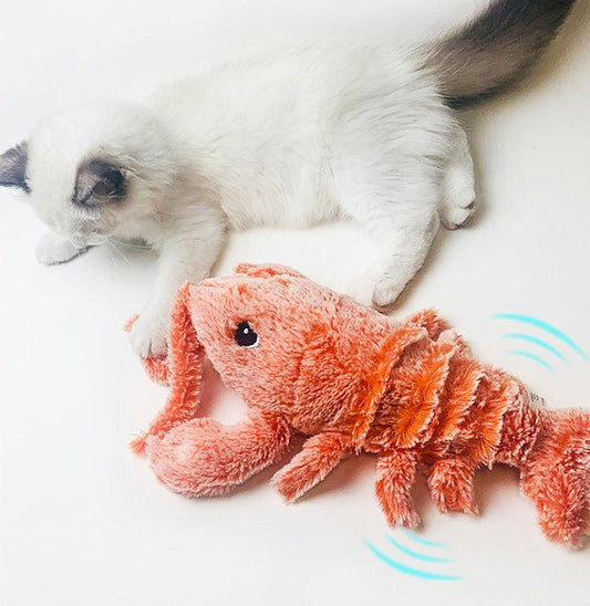 Electric Jumping Shrimp Cat Toy - Wendy Pet Shop 