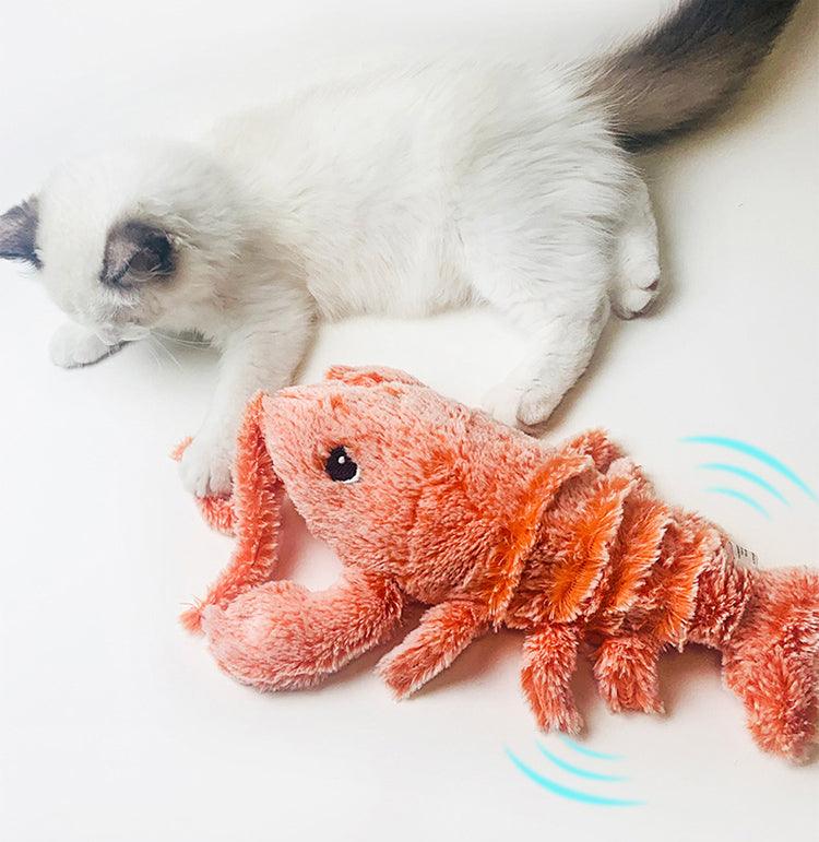 Electric Jumping Shrimp Cat Toy - Wendy Pet Shop 
