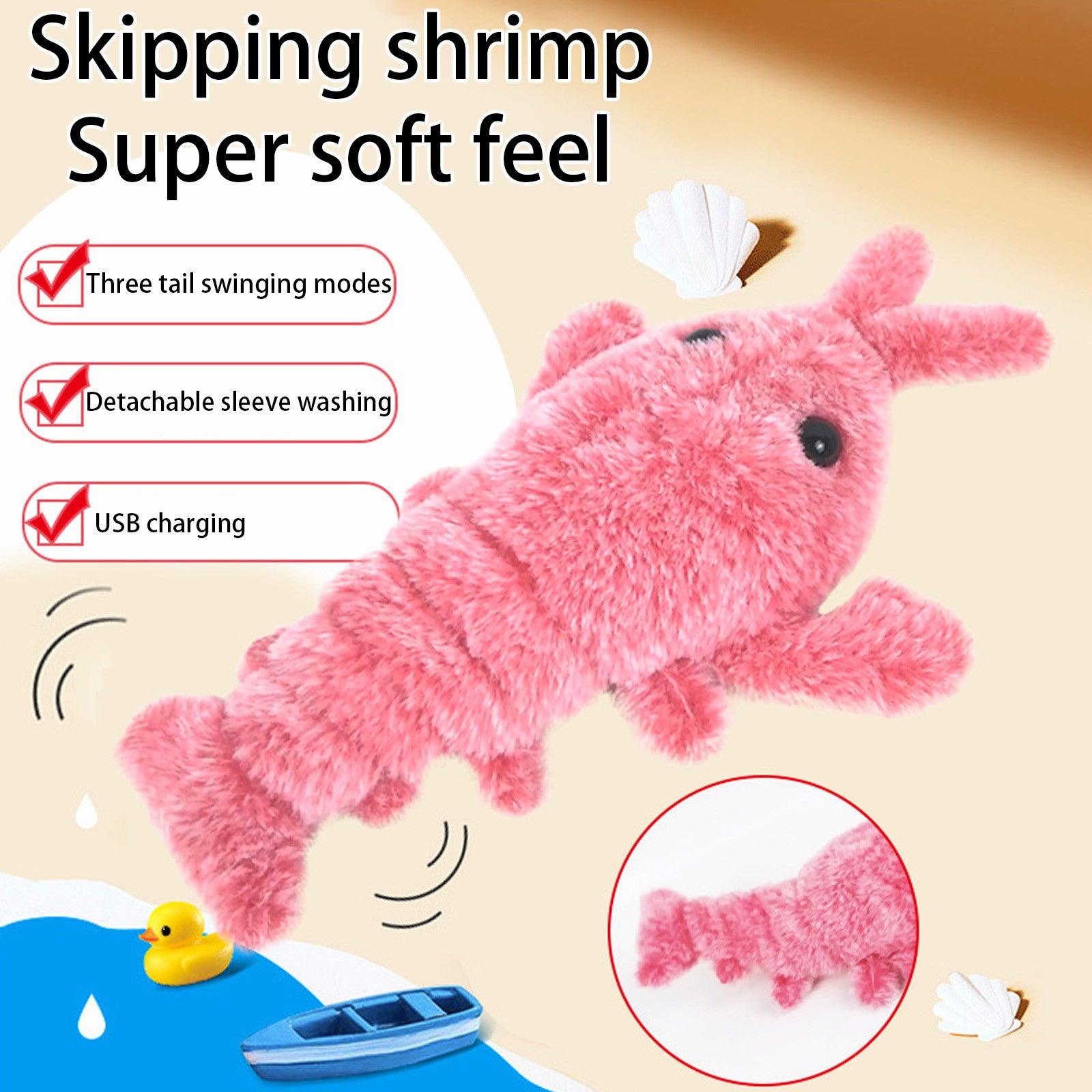 Electric Jumping Shrimp Cat Toy - Wendy Pet Shop 