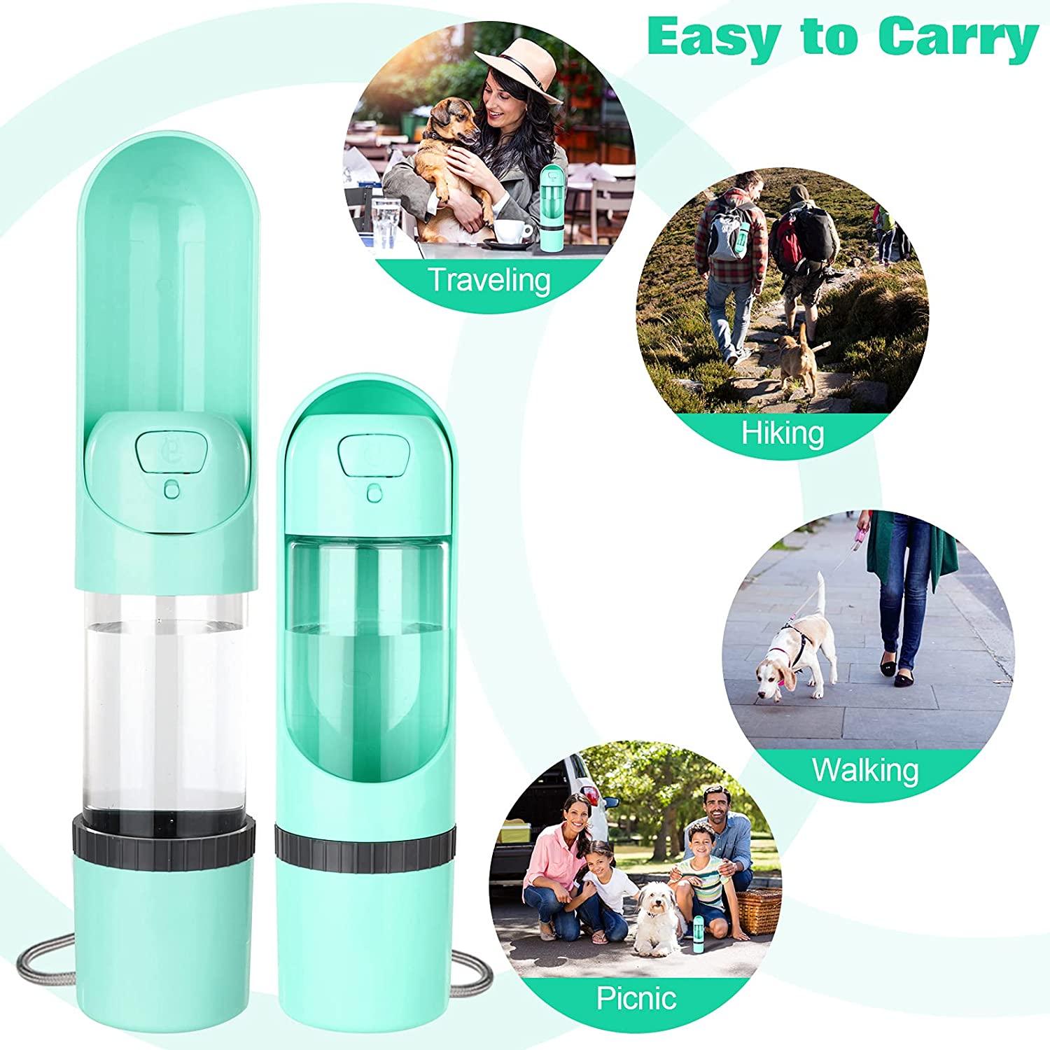 Wendy Pet Shop ™ 2 in 1 Portable Water Bottle - Wendy Pet Shop 