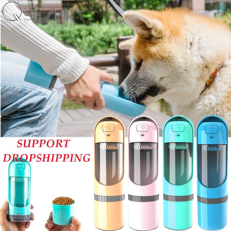 Wendy Pet Shop ™ 2 in 1 Portable Water Bottle - Wendy Pet Shop 