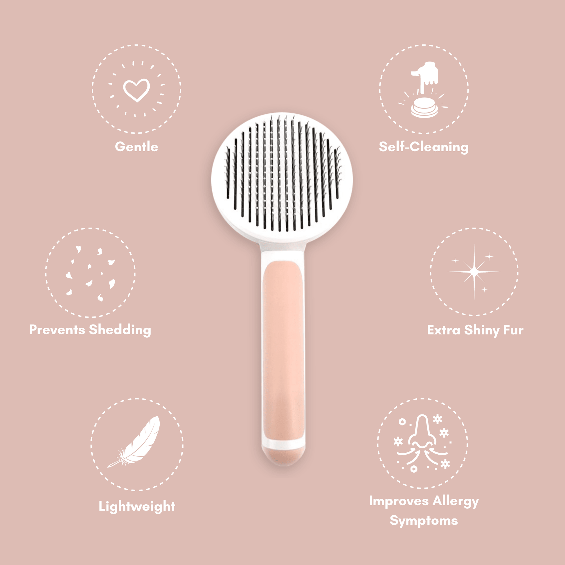 The Self-Cleaning Brush - Wendy Pet Shop 